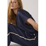 4s2866-12084 Trousers Heavy silky touch