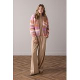 Cardigan - Multicolour - Cushy Wool Blend Knit