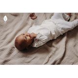 Levv newborn baby meisjes joggingbroek Nira Off White