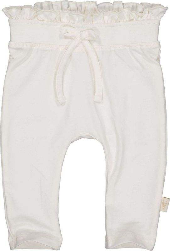 Levv newborn baby meisjes joggingbroek Nira Off White