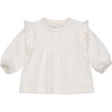 LEVV Newborn baby basic top LNORANOS met ruches offwhite