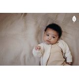Levv newborn baby neutraal vest Norre Off White