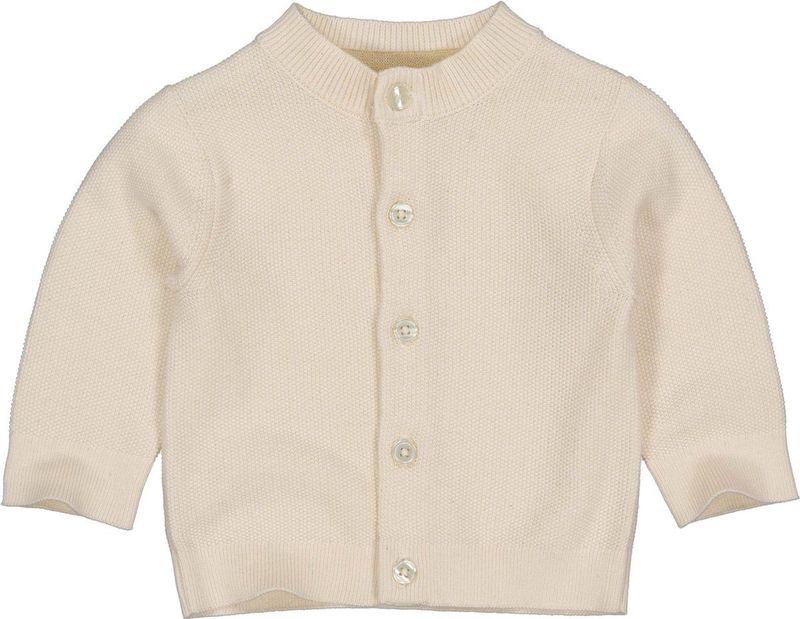 Levv newborn baby neutraal vest Norre Off White