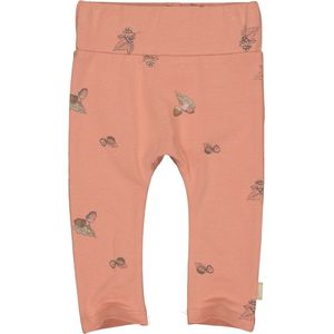 Quapi newborn baby meisjes broek Rowen aop Pink Rose Nuts