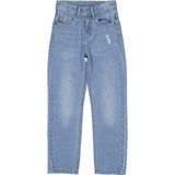 Levv meiden jeans Jaimy Wit Fit Light Blue Denim