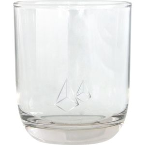 TAK Design Drinkglas Diamonds Laag - Glas - Ø7,8 x 8,8 cm - Zilver