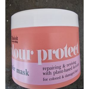 This is it, Colour Protect Hair Mask 300ml, With Plant-based Keratin for Coloured and Damaged hair