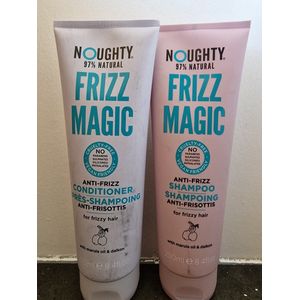Noughty Frizz Magic Duo Anti-Frizz Shampoo 250ml + Anti Frizz Conditioner 250 ml