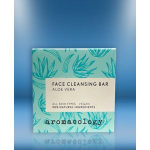 Face cleansing bar Aloë Vera - Face wash - Vegan - 80 gram - Aromacology