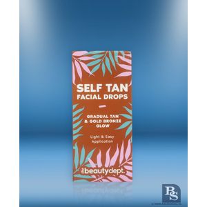 Zelfbruiner Self Tan Facial Drops - Gradual tan & Gold bronze GLOW