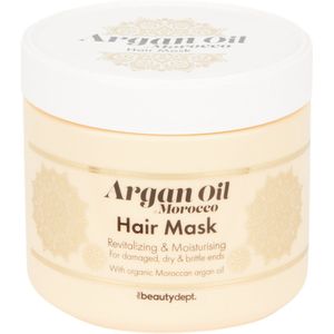 The beauty Dept - Haar Masker - Biologisch - Marokkaanse Arganolie - 500 ml