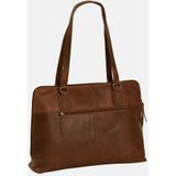 The Chesterfield Brand Flint Shoulderbag Large cognac