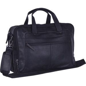 Chesterfield Laptoptas A4 Ryan 17'' Zwart