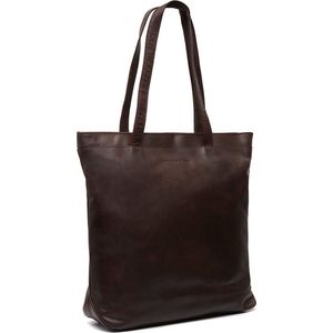 The Chesterfield Brand Wax Pull Up Shopper Tas Leer 35 cm Laptop compartiment braun