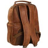 Chesterfield Leren Laptop Rugzak 14 inch Austin Cognac