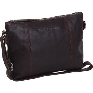 Chesterfield Iris Leren Schoudertas - Bruin