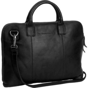 The Chesterfield Brand Harvey Zwarte Leren Laptoptas C40.103700