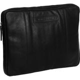 Chesterfield - Glenn lederen laptop sleeve hoes - 15 inch - Zwart