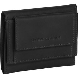 The Chesterfield Brand Wax Pull Up Portemonnee RFID-bescherming Leer 11 cm black