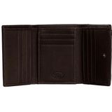 The Chesterfield Brand Wax Pull Up Portemonnee RFID-bescherming Leer 11 cm brown