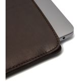 Chesterfield - Miami Lederen Laptop sleeve hoes 15 inch - Bruin