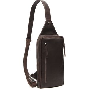 Chesterfield Rotterdam Waxed Pull Up Crossbodybag - Bruin