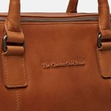 The Chesterfield Brand Leren Laptoptas Cognac Salvador