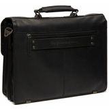 The Chesterfield Brand Springfield Koffer Leer 40 cm Laptop compartiment black