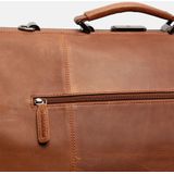 The Chesterfield Brand Leren Weekendtas Cognac Corfu