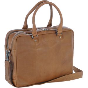 Chesterfield Stef Business Laptop Bag 15.6"" Cognac