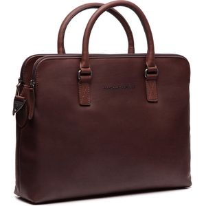 The Chesterfield Brand Wax Pull Up Cameron Koffer Leer 40 cm Laptop compartiment brown