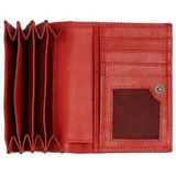 The Chesterfield Brand Avola Portemonnee RFID-bescherming Leer 14 cm red