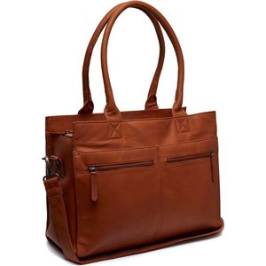 The Chesterfield Brand Leren Shopper/Luiertas Cognac Elody