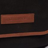 The Chesterfield Brand Lismore Washed Canvas Shoulderbag black