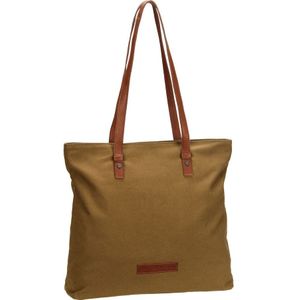 Canvas Shopper Olijfgroen Alicia
