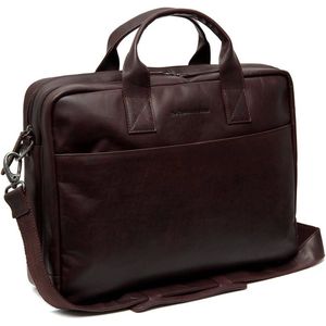 The Chesterfield Brand Frazer Koffer Leer 38 cm Laptop compartiment  bruin