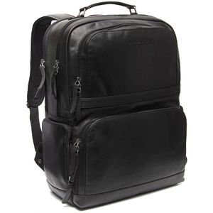 The Chesterfield Brand Lennox laptop laptop rugzak black