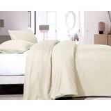 Dekbedovertrek - Wit - Katoen - 1 Persoons