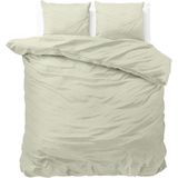 Dekbedovertrek - Wit - Katoen - 1 Persoons