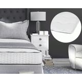 Sleeptime Luxury Hotel Matras Topper White-160 x 200 cm