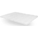 Topper, Optimaal Slaapcomfort, Matrasbeschermer, voor matrassen en boxsprings, 80x200, Wit