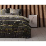 Sleeptime Scratchy - Dekbedovertrek - Eenpersoons - 140x200/220 + 1 kussensloop 60x70 - Antraciet