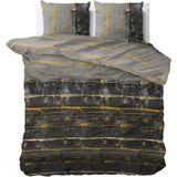 Sleeptime Scratchy - Dekbedovertrek - Eenpersoons - 140x200/220 + 1 kussensloop 60x70 - Antraciet