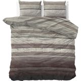 Sleeptime Flanel Marcus Dekbedovertrekset + 2 kussenslopen Taupe