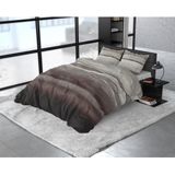 Sleeptime Flanel Marcus Dekbedovertrekset + 2 kussenslopen Taupe