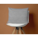 Dreamhouse Flanel Kussenslopen 2 in 1 - Kussensloop - Flanel - 60x70 - Grijs