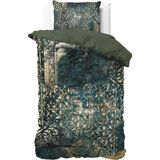 Dekbedovertrek - Wit - Katoen - 1 Persoons