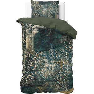 Dekbedovertrek - Wit - Katoen - 1 Persoons