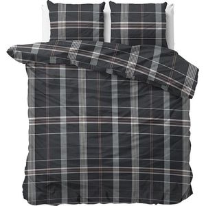 Dreamhouse Flanel Bruce - Dekbedovertrekset - Lits-Jumeaux - 240x200/220 + 2 kussenslopen 60x70 - Taupe