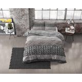 Dreamhouse - Elin - Dekbedovertrekset - Taupe - 100% Katoen Flanel - 200x200/220 + 2 Kussenslopen 60x70